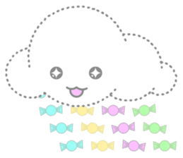 Cloudy Cute sticker #602676