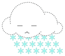 Cloudy Cute sticker #602680