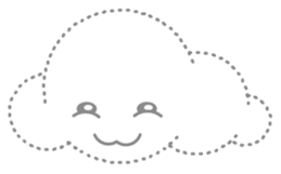 Cloudy Cute sticker #602682