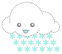 Cloudy Cute sticker #602684