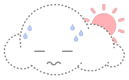 Cloudy Cute sticker #602685