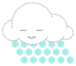 Cloudy Cute sticker #602687