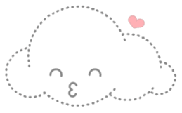 Cloudy Cute sticker #602688
