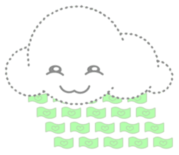 Cloudy Cute sticker #602691