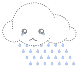 Cloudy Cute sticker #602698