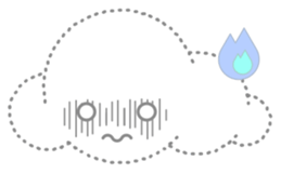 Cloudy Cute sticker #602699
