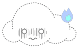 Cloudy Cute sticker #602699