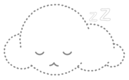 Cloudy Cute sticker #602701