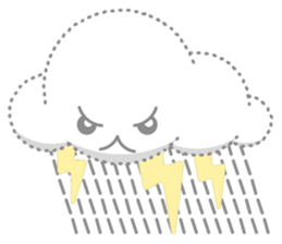 Cloudy Cute sticker #602706