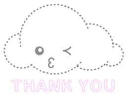 Cloudy Cute sticker #602710
