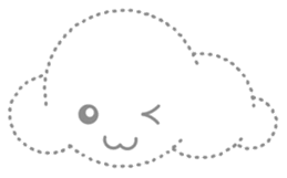 Cloudy Cute sticker #602711