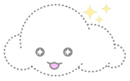 Cloudy Cute sticker #602712