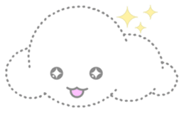 Cloudy Cute sticker #602712