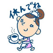 For mom! mammy's stamp sticker #603275