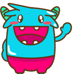 Ropopo the fat and funny monster