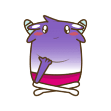 Ropopo the fat and funny monster sticker #603375