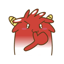 Ropopo the fat and funny monster sticker #603376