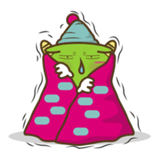 Ropopo the fat and funny monster sticker #603383