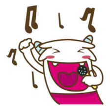 Ropopo the fat and funny monster sticker #603393