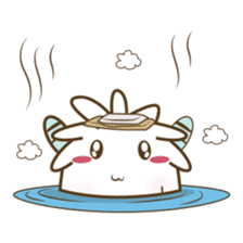 Ropopo the fat and funny monster sticker #603395