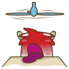 Ropopo the fat and funny monster sticker #603405