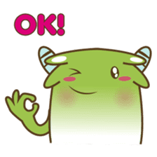Ropopo the fat and funny monster sticker #603408