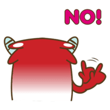 Ropopo the fat and funny monster sticker #603409