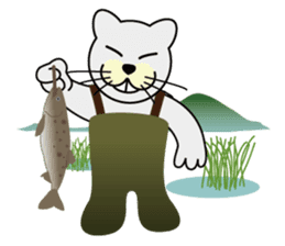 otonaneko in scotland sticker #603425