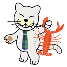 otonaneko in scotland sticker #603431