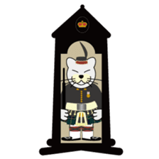 otonaneko in scotland sticker #603438