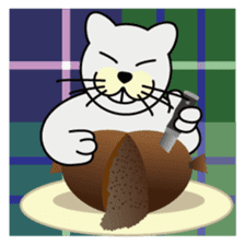 otonaneko in scotland sticker #603441