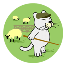 otonaneko in scotland sticker #603444