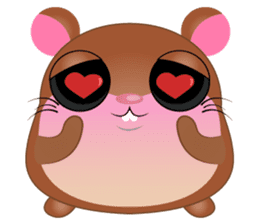 Boola, the happy hamster sticker #603690