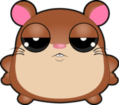 Boola, the happy hamster sticker #603696