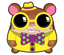 Boola, the happy hamster sticker #603701
