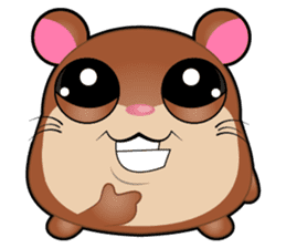 Boola, the happy hamster sticker #603702