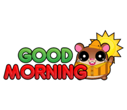 Boola, the happy hamster sticker #603710