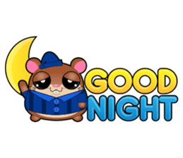 Boola, the happy hamster sticker #603712