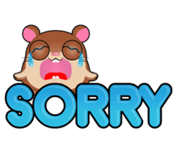 Boola, the happy hamster sticker #603719