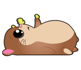 Boola, the happy hamster sticker #603729