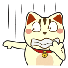 Kira, the lucky cat (Maneki-neko) sticker #603857