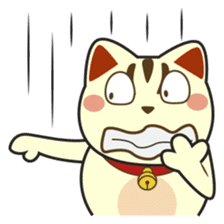 Kira, the lucky cat (Maneki-neko) sticker #603857