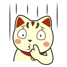 Kira, the lucky cat (Maneki-neko) sticker #603862
