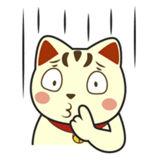 Kira, the lucky cat (Maneki-neko) sticker #603862