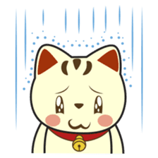 Kira, the lucky cat (Maneki-neko) sticker #603863