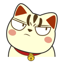 Kira, the lucky cat (Maneki-neko) sticker #603866