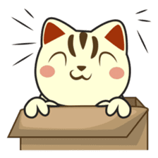 Kira, the lucky cat (Maneki-neko) sticker #603868