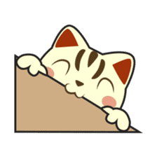 Kira, the lucky cat (Maneki-neko) sticker #603870