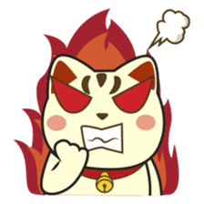 Kira, the lucky cat (Maneki-neko) sticker #603873