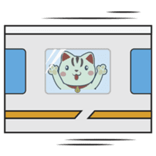 Kira, the lucky cat (Maneki-neko) sticker #603878